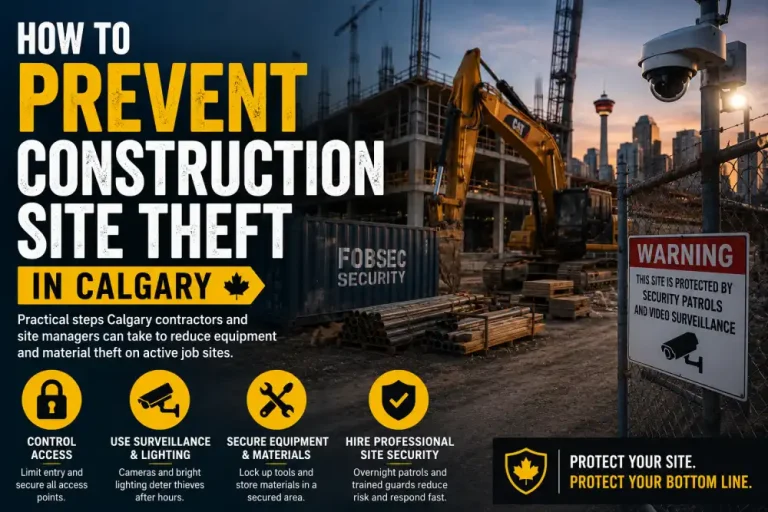 How to Prevent Construction Site Theft in Calgary